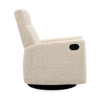 Rocking and Swivel Armchair Nelly - Puppy Sand