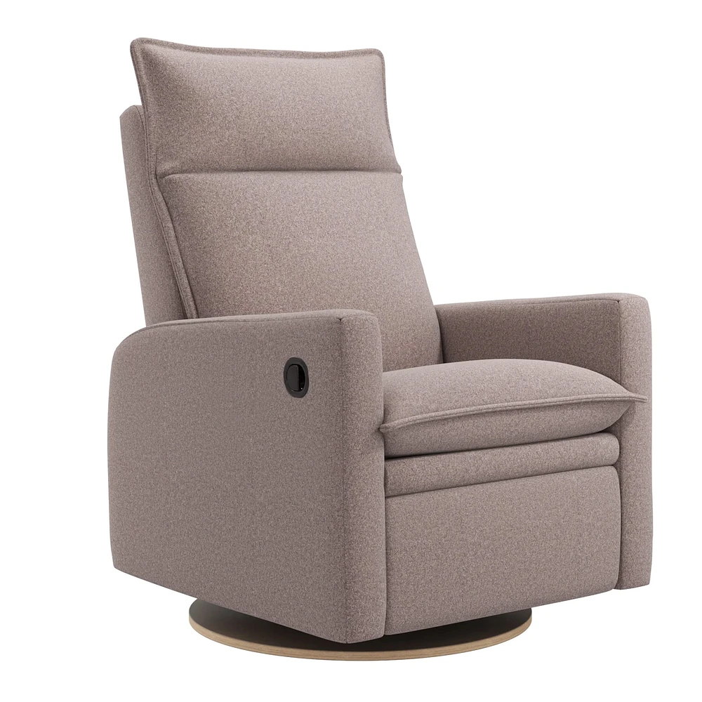 Fauteuil Berçant et Pivotant Arya - Arlo Beige