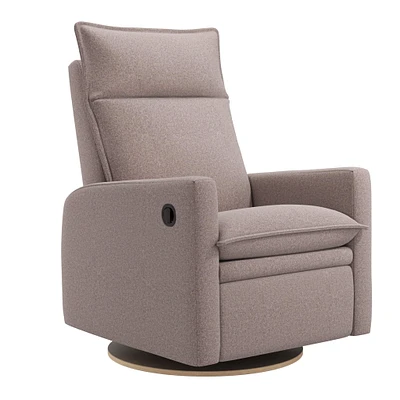 Fauteuil Berçant et Pivotant Arya - Arlo Beige