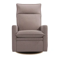 Fauteuil Berçant et Pivotant Arya - Arlo Beige