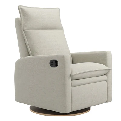 Rocking and Swivel Armchair Arya - Como Sand 