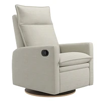 Rocking and Swivel Armchair Arya - Como Sand 