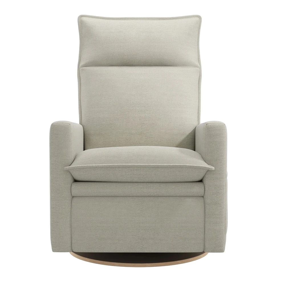 Rocking and Swivel Armchair Arya - Como Sand 