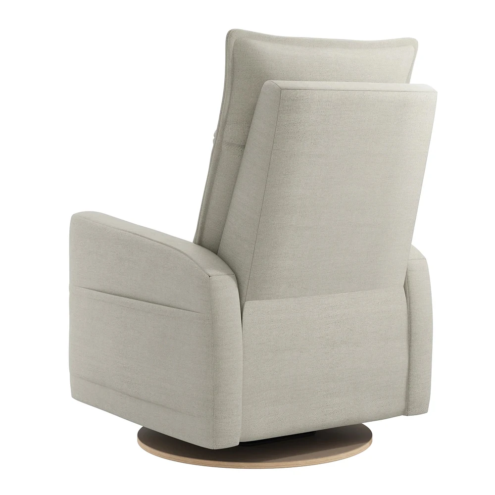 Rocking and Swivel Armchair Arya - Como Sand 
