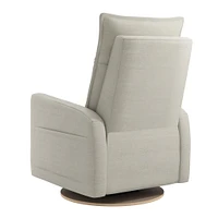 Rocking and Swivel Armchair Arya - Como Sand 