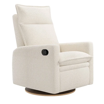 Rocking and Swivel Armchair Arya - Puppy Pearl