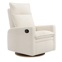 Rocking and Swivel Armchair Arya - Puppy Pearl
