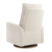 Rocking and Swivel Armchair Arya - Puppy Pearl