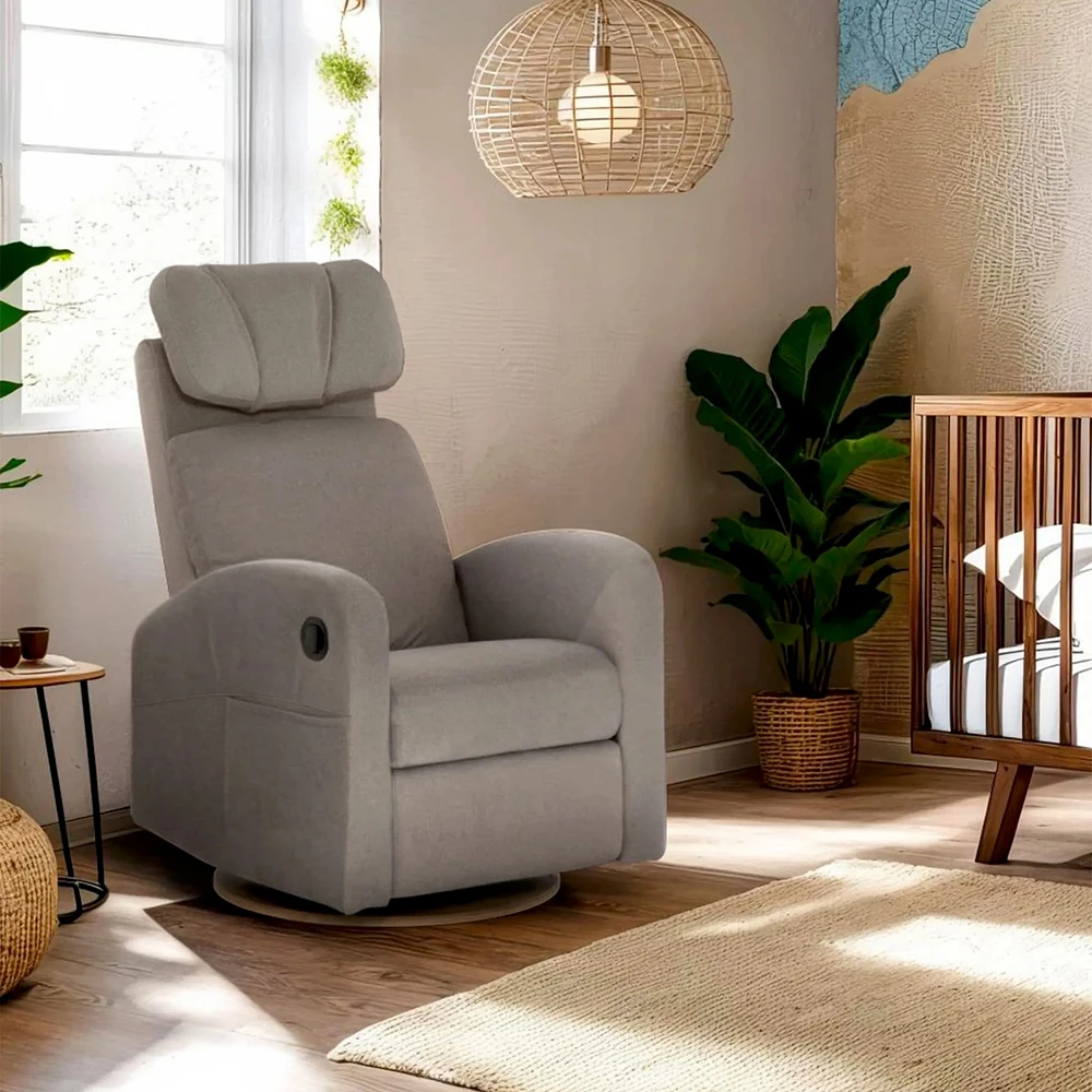 Fauteuil Berçant Inclinable Pivotant Hailey