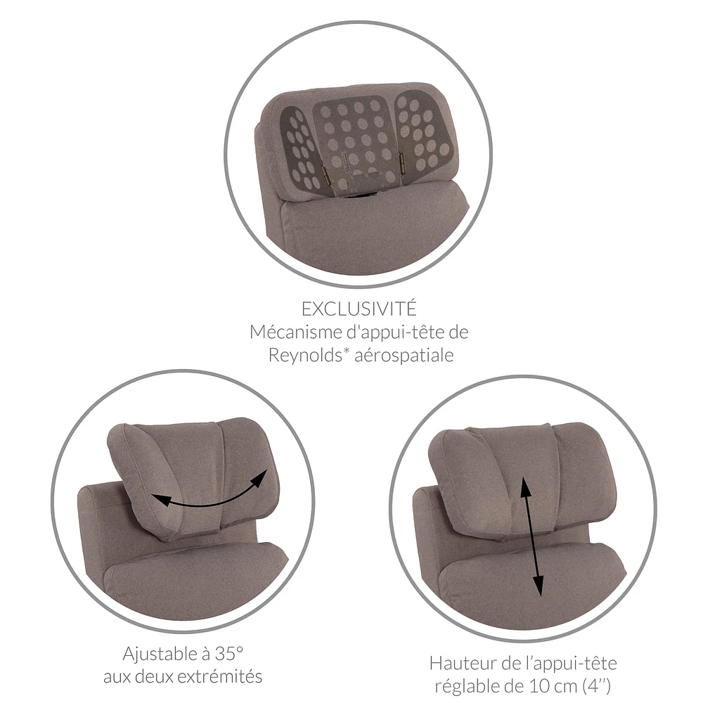Fauteuil Berçant Inclinable Pivotant Hailey