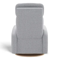 Upholstered  Rocking Armchair Swivel, Glider, Recliner Hailey - Arlo Heather Silver