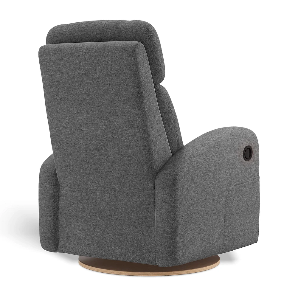 Fauteuil Berçant Inclinable Pivotant Hailey - Nexus Charcoal
