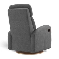 Fauteuil Berçant Inclinable Pivotant Hailey - Nexus Charcoal