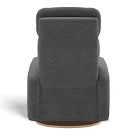 Fauteuil Berçant Inclinable Pivotant Hailey - Nexus Charcoal