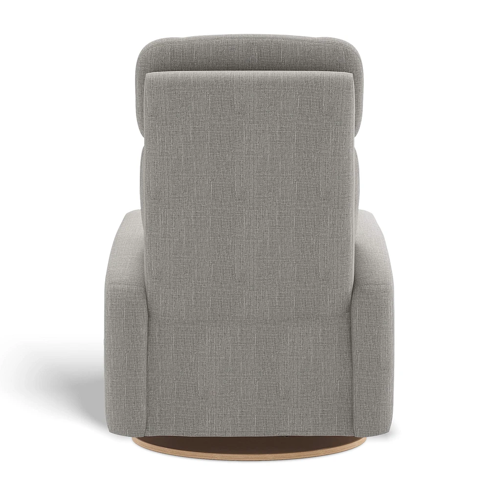 Fauteuil Berçant Inclinable Pivotant Hailey - Nubia Silver