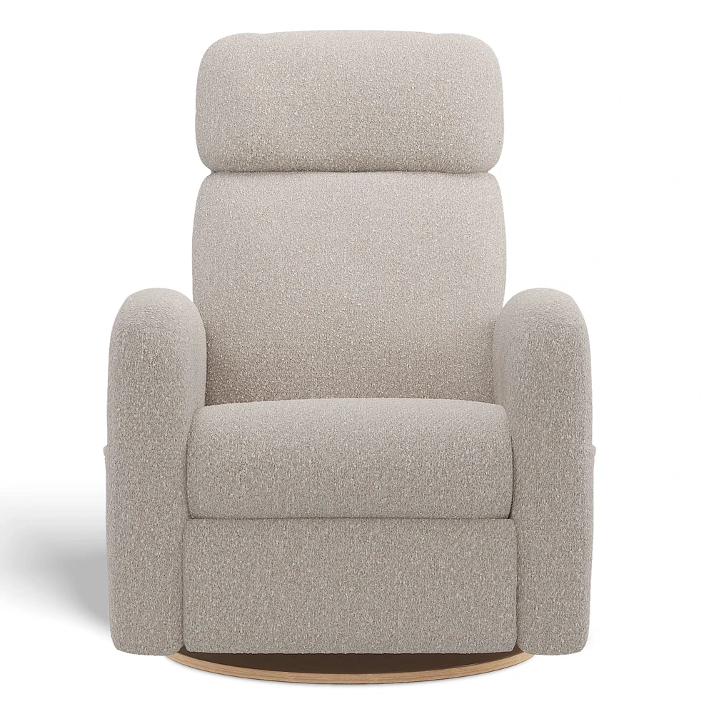 Fauteuil Berçant Inclinable Pivotant Hailey Beyond Sheep Vanilla avec Mécanisme Électrique