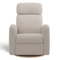 Fauteuil Berçant Inclinable Pivotant Hailey Beyond Sheep Vanilla avec Mécanisme Électrique