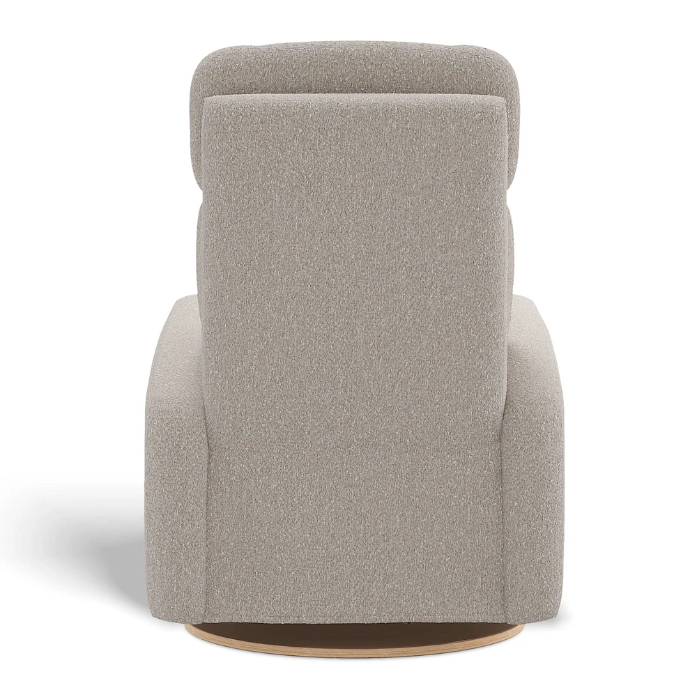 Fauteuil Berçant Inclinable Pivotant Hailey Beyond Sheep Vanilla avec Mécanisme Électrique