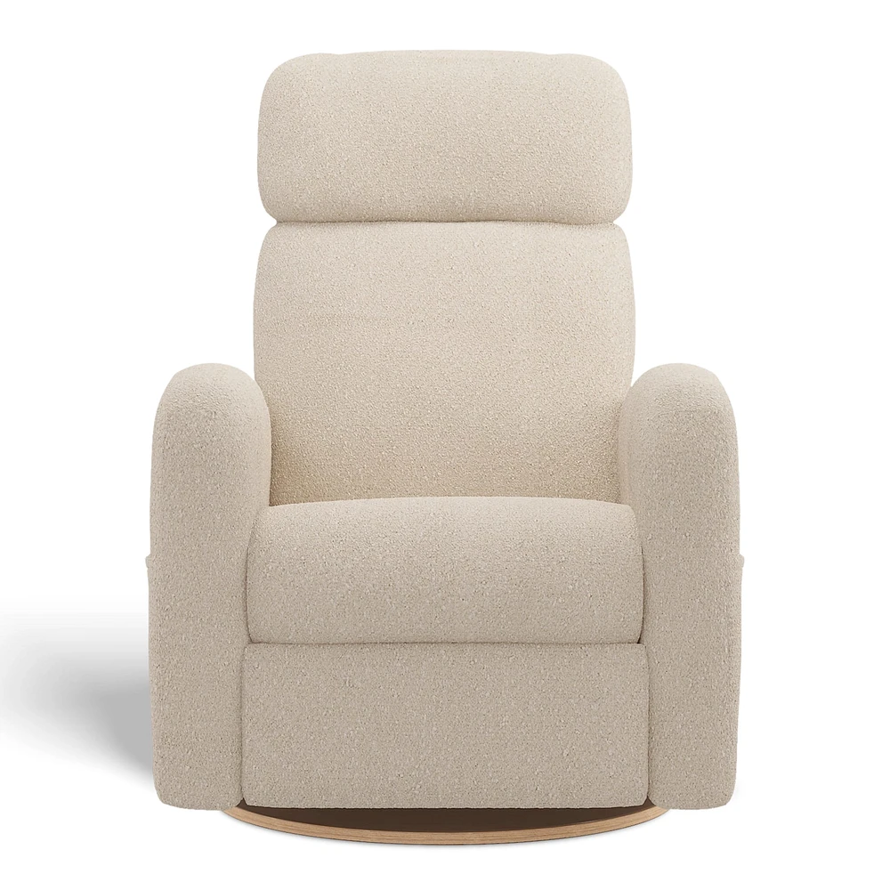 Fauteuil Berçant Inclinable Pivotant Hailey Beyond Sheep Cream avec Mécanisme Électrique