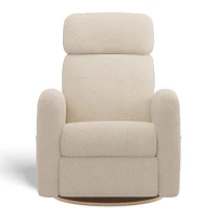 Fauteuil Berçant Inclinable Pivotant Hailey Beyond Sheep Cream avec Mécanisme Électrique
