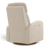 Fauteuil Berçant Inclinable Pivotant Hailey Beyond Sheep Cream avec Mécanisme Électrique