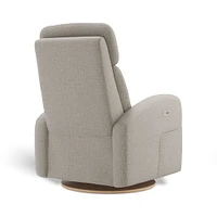 Fauteuil Berçant Inclinable Pivotant Hailey Breather Driftwood avec Mécanisme Électrique