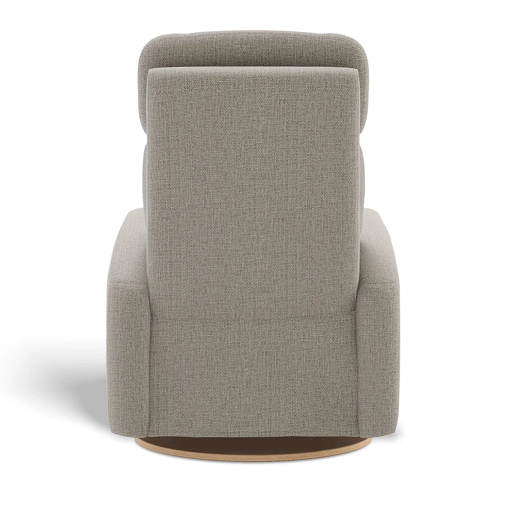 Fauteuil Berçant Inclinable Pivotant Hailey Breather Driftwood avec Mécanisme Électrique