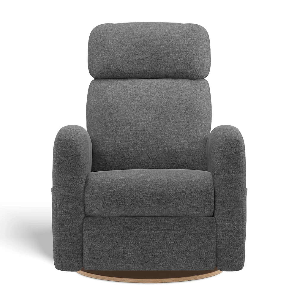 Fauteuil Berçant Inclinable Pivotant Hailey Nexus Charcoa avec Mécanisme Électrique