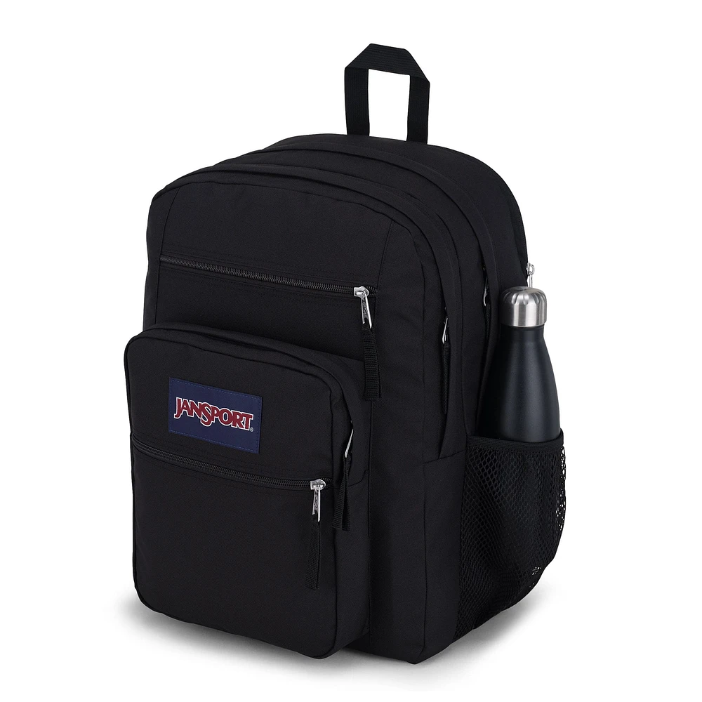 Big Student Black Backpack 34L