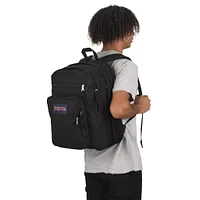 Big Student Black Backpack 34L