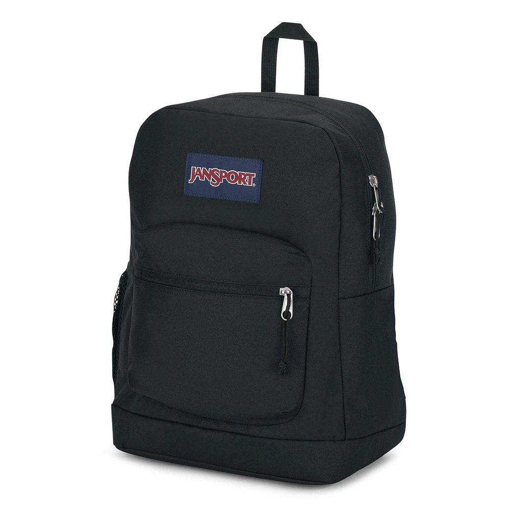 Cross Town Plus Black Backpack 26L