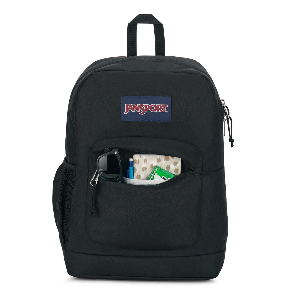 Cross Town Plus Black Backpack 26L