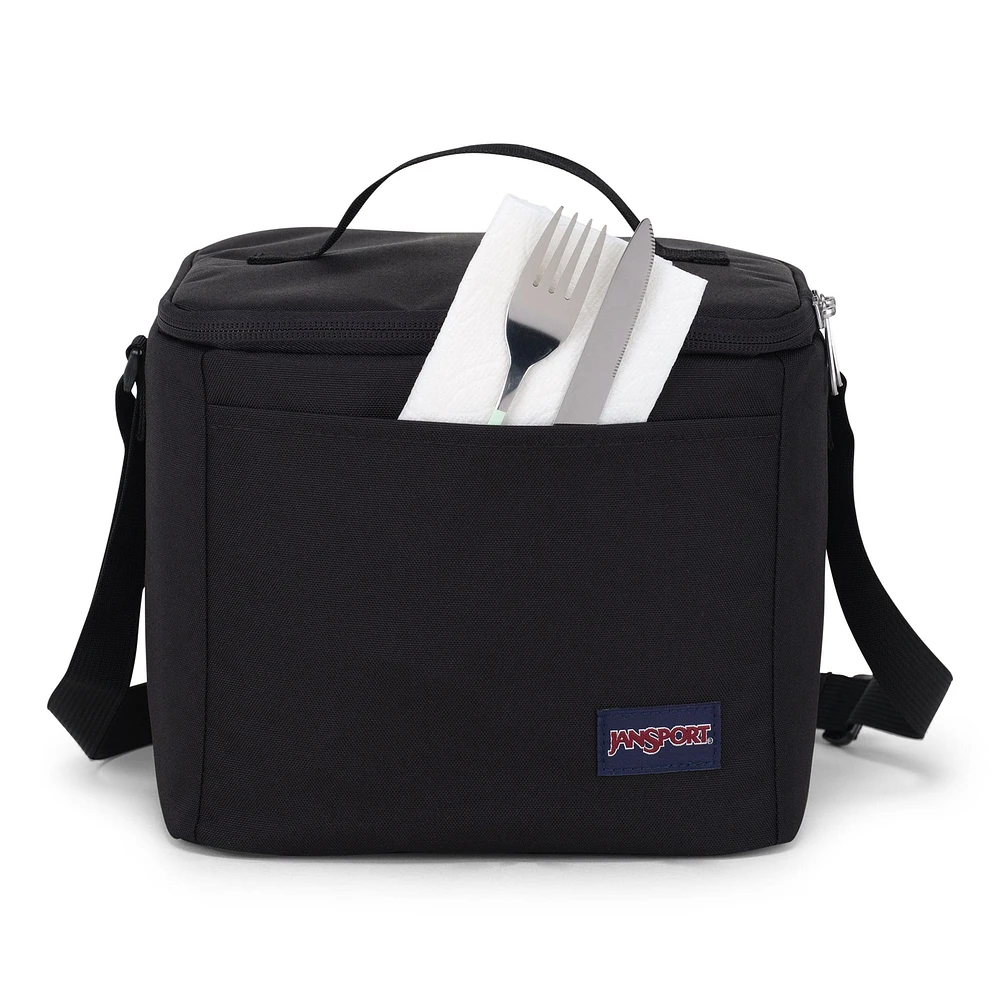 Black Super Snack Lunch Box 9L
