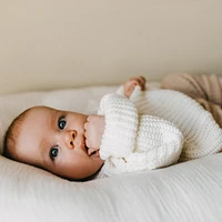 Nid pour Bébé Mousseline Ivoire
