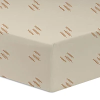Flannel Crib Fitted Sheet - Pines