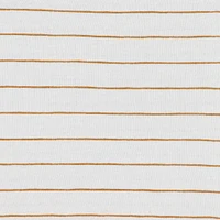 Drap Contour pour Lit de Bébé - Rayures Brunes