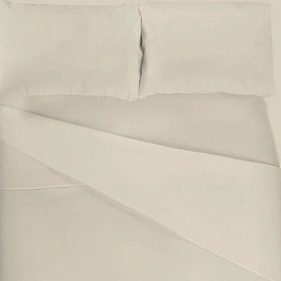 Ensemble Draps Flanelle Lit Simple - Avoine