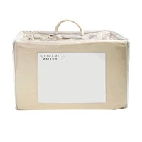 Ensemble Draps Flanelle Lit Simple - Avoine