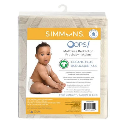 Oops- Simmons Mattress Protector Organic Plus