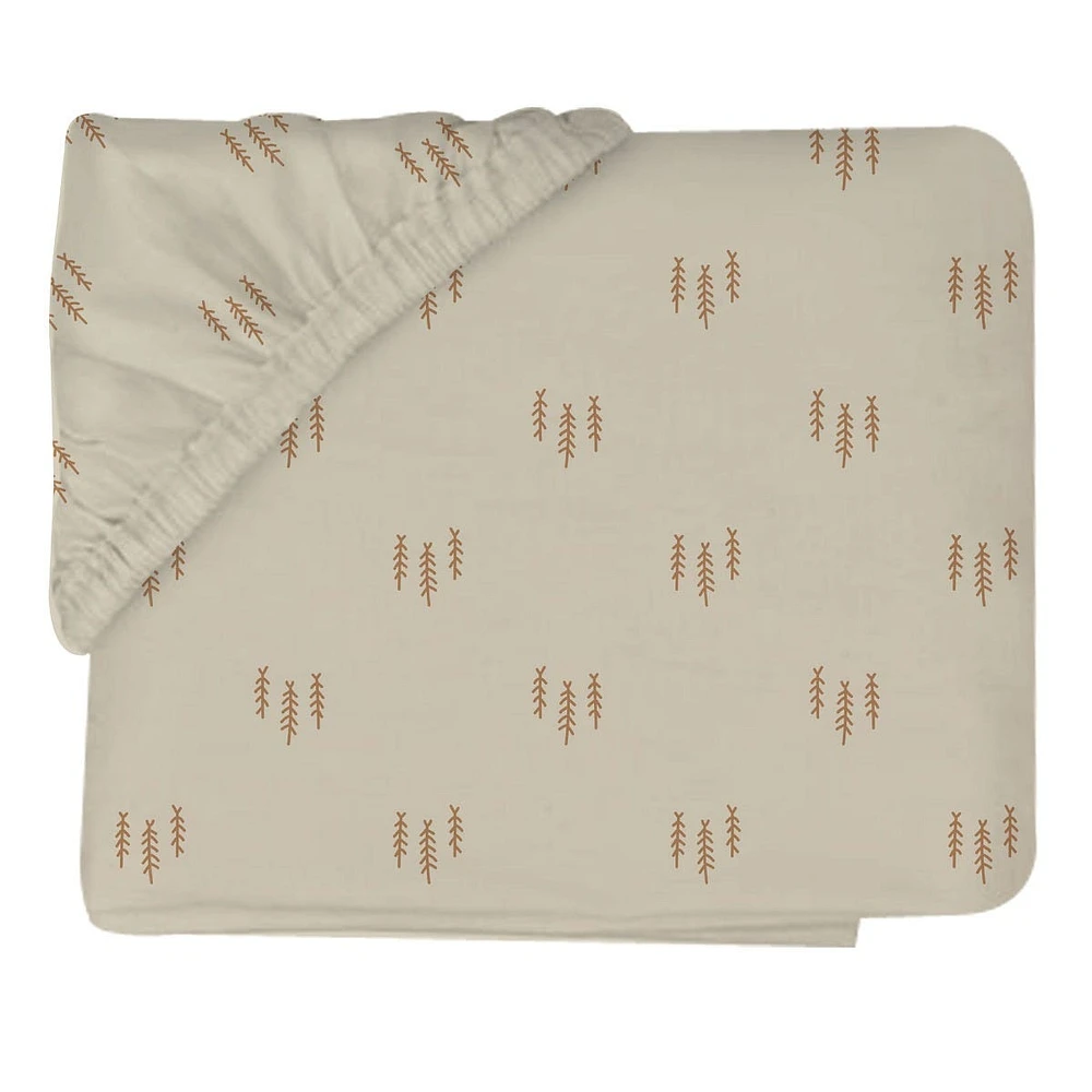 Playpen Fitted Sheet - Pines