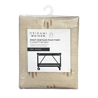 Playpen Fitted Sheet - Pines