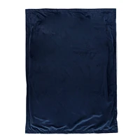 Reversible Chamois Jersey Blanket - Savannah Animals