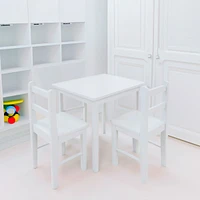 Table And Chair Set - White