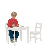 Table And Chair Set - White