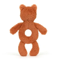 Bashful Fox Cub Ring Rattle