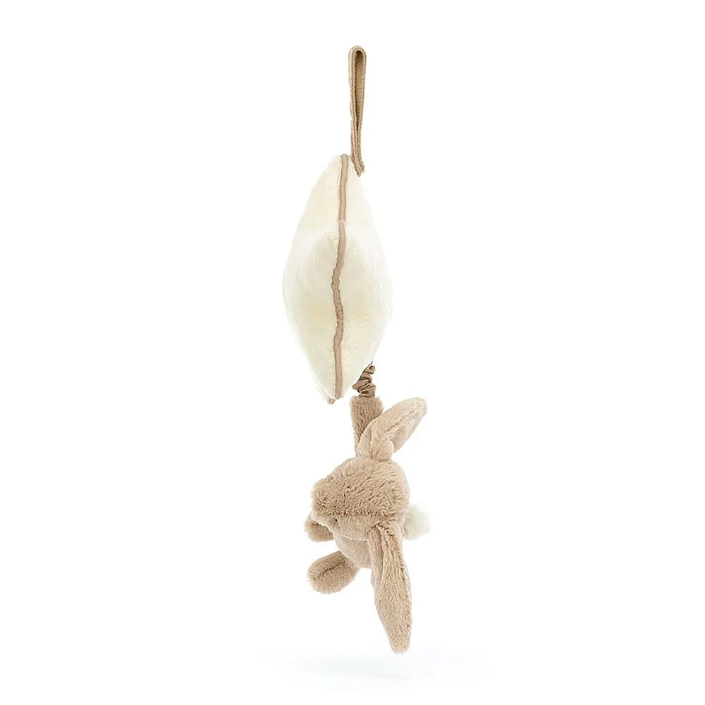 Peluche Musicale Lapin Beige