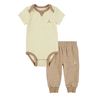 Ensemble de 2 Pièces Justaucorps 12-24mois