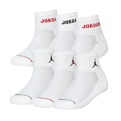 Bas Cheville Jordan Paquet de 6 Pointures 3J-7J