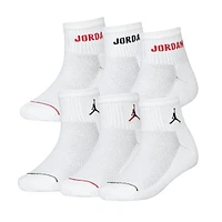 Bas Cheville Jordan Paquet de 6 Pointures 3J-7J