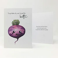 Carte De Souhait Petite Bette
